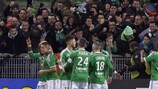 Saint-Étienne steht im Halbfinale des französischen Pokals