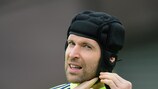 Petr Čech mudou-se para o Arsenal oriundo do Chelsea