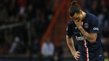 A reacção de Zlatan Ibrahimović diante do Caen