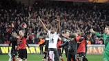 Guingamp take the acclaim after their first-leg triumph over Dynamo Kyiv