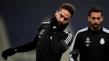 Dani Carvajal gears up for UEFA Champions League action