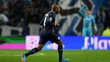Yacine Brahimi festeggia il primo gol del Porto