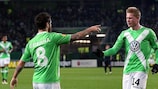 Vieirinha e Kevin De Bruyne del Wolfsburg sono stati inseriti nella squadra della settimana
