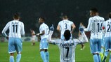 Felipe Anderson (S.S. Lazio) esulta: la sua doppietta al Torino FC porta i Biancocelesti al terzo posto solitario