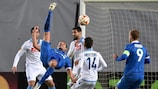 Dinamo's Kevin Kuranyi tries a spectacular effort