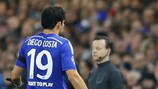 Diego Costa y José Mourinho (Chelsea FC)