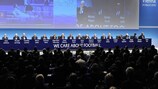 Le XXXIXe Congrès ordinaire de l'UEFA s'est tenu à Vienne (Autriche)