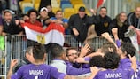 La Fiorentina todavía no ha perdido ningún partido fuera de casa en la UEFA Europa League