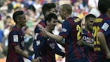 Lionel Messi und Barcelona kamen der Meisterschaft einen kleinen Schritt näher