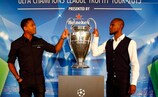 Patrick Kluivert and Éric Abidal in Dallas