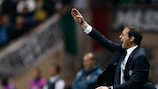 Massimiliano Allegri donne ses consignes aux joueurs de la Juventus