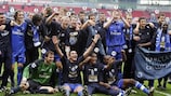 Chelsea celebrate winning the Premier League in 2005 – their first title in 50 years