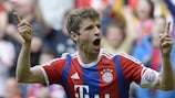 Thomas Müller is a master at finding space in the opposition penalty box