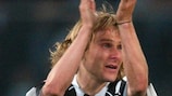 Pavel Nedvěd in tears after Juventus's 2002/03 semi-final defeat of Real Madrid