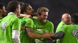Ricardo Rodriguez et André Schürrle fête une participation à une quatrième finale pour Wolfsburg