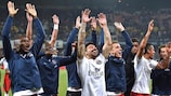 Paris celebrate their Ligue 1 title success