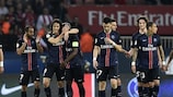 Paris celebrate during the French Cup final victory