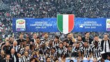 A Juventus foi campeã da Serie A nas últimas quatro épocas