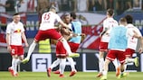 Salzburg, down to ten men for almost 80 minutes, celebrate retaining the Austrian Cup