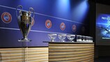 First UEFA Champions League draws on Monday