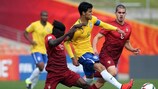 Danilo no jogo frente a Portugal no recente Mundial Sub-20