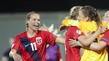 Norway celebrate at full time