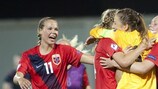 Norway celebrate at full time