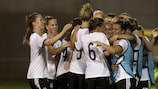 Alemania celebra su victoria ante España