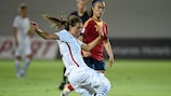 France's Pauline Dhaeyer and Nahikari García of Spain are both in the squad