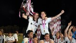 Hibernians celebrate retaining the Maltese title
