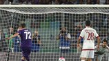 Josip Iličić raddoppia su rigore per la Fiorentina