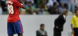 Seydou Doumbia nach seinem Tor gegen Sporting in der letzten Woche