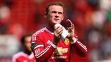 Wayne Rooney is back in Europe with Manchester United