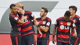 Leverkusen are among the teams in action on Tuesday