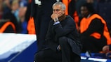 José Mourinho looks on