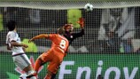 Sofiane Feghouli marca o único golo contra o Lyon