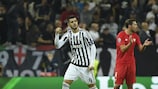 Álvaro Morata (Juventus) hizo el 1-0 en el Juventus Stadium y mantiene su gran forma con los italianos