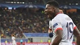 Serge Aurier scored Paris' opening goal against Shakhtar on matchday two