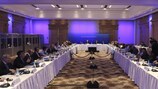 Das UEFA-Exekutivkomitee bei seiner Sitzung im September in Malta