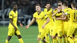 Dortmund's Gonzalo Castro celebrates