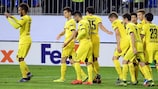 Pierre-Emerick Aubameyang struck a hat-trick in Baku as Dortmund beat Qäbälä