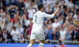 Cristiano Ronaldo marcou um dos golos do triunfo do Real Madrid sobre o Las Palmas