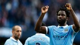 Wilfried Bony will lead the line for Manchester City in Sergio Agüero's absence
