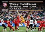 Capa do "Futebol feminino nas federações nacionais 2015/16"