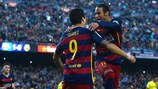 Luis Suárez e Neymar sono entrambi andati a segno per il Barcellona