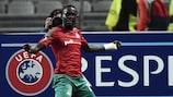 Baye Oumar Niasse feiert sein Tor gegen Beşiktaş am vierten Spieltag