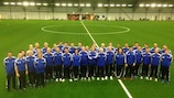 Participants at the Fitness for Football seminar in Sweden
