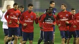 Les joueurs de Paris sont de retour à l'entraînement