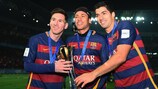 Lionel Messi, Neymar & Luis Suárez: Barcelonas Offensiv-Trio
