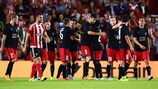Midtjylland defeated another English side, Southampton, in the play-offs
